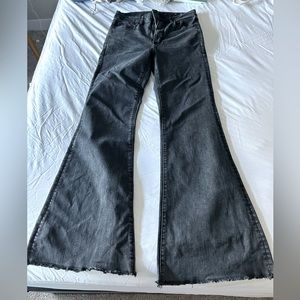 American Eagle bell bottom black jeans